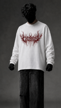 Embroidery Boxy Fit Waffle Tshirt 240gsm